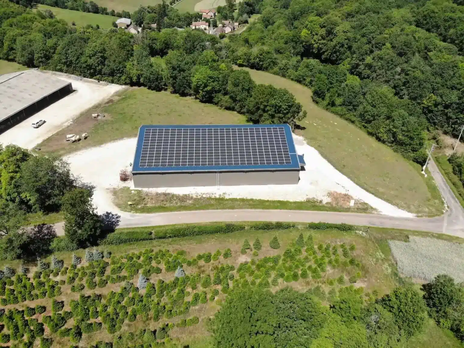 hangar agricole photovoltaique