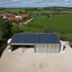 hangar photovoltaique entier