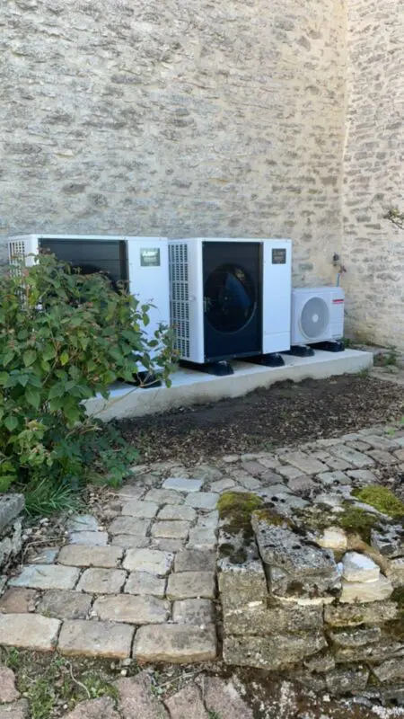 installation pompe à chaleur air eau