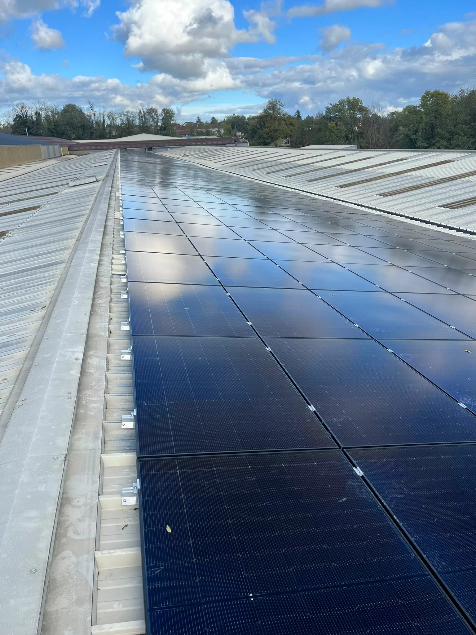 panneau solaire toiture tertiaire